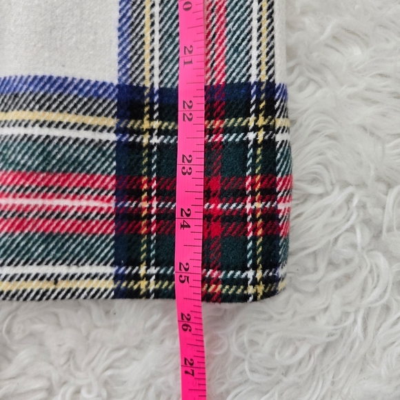 Vestique Chic Plaid Double-Breasted Mistletoe Blazer. Size xsmall. New. - Picture 5 of 7